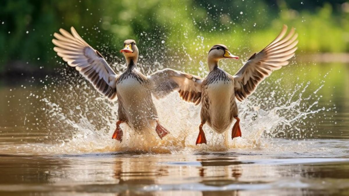 Ducks Fly Together